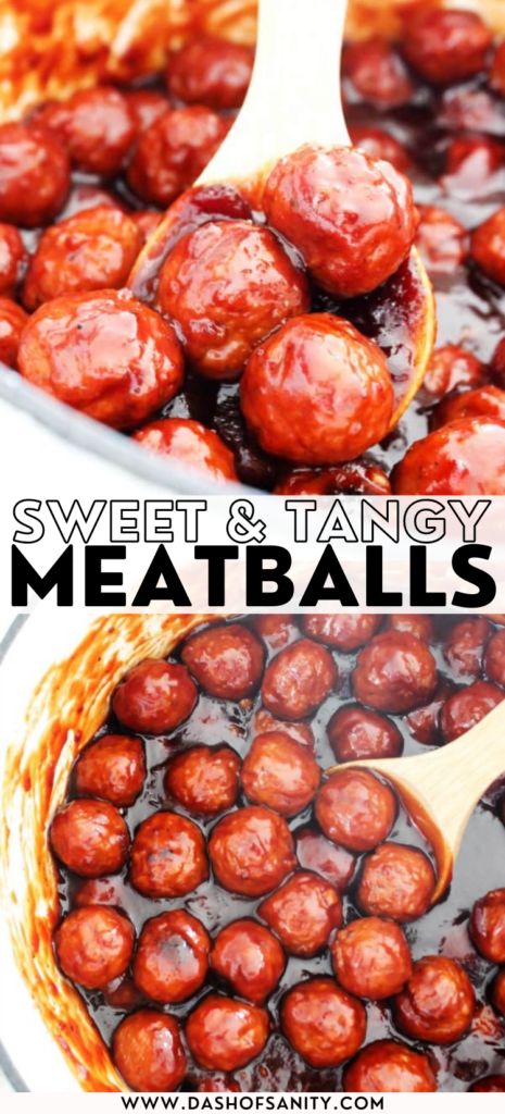 Sweet & Tangy Barbecue Meatballs - Dash of Sanity Tangy Meatballs, Barbecue Meatballs, Homemade Italian Meatballs, Dinner Favorites, 2023 Recipes, Friends Recipes, Party Dip, Free Lunch, Appetizers For A Crowd