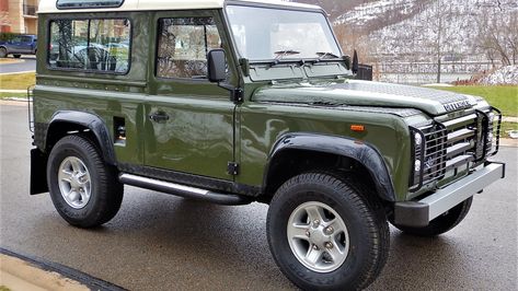 1990 Land Rover Defender, Land Rover Defender 1990, Defender 90 For Sale, Stainless Steel Bolts, Land Rover Defender 90, Defender 90, Car Loans, Mecum Auction, Wheels And Tires