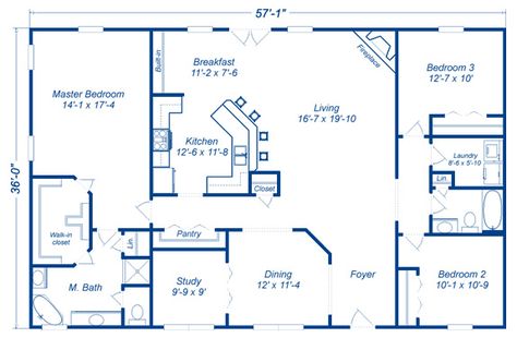 Steel Home Kits, Metal Shop Building, Metal Building Kits, Metal House Plans, Steel Building Homes, Metal Barn Homes, Pole Barn House Plans, Barndominium Floor Plans, Barn Plans