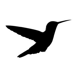 Heron Silhouette, Hummingbird Silhouette, Art Deco Tattoo, Hummingbird Pictures, Bird Stencil, Silhouette Tattoos, Octopus Design, Beginner Art, Hummingbird Tattoo