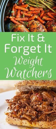 Weight Watchers Crock Pot Recipes, Weight Watchers Snacks, Weight Watcher Dinners, Weight Watchers Desserts, Weight Watchers Diet, Healthy Crockpot, Crockpot Meals, Ww Recipes, Weight Watchers Meals