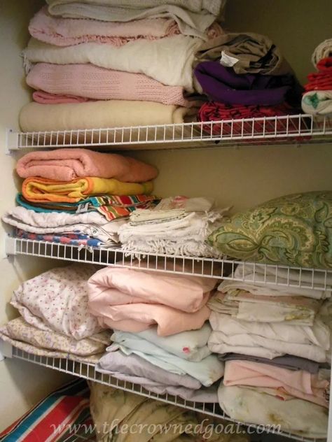 Linen Closet Organization Linens Closet Organization, Organize Linen Closet Ideas, Blanket Organization In Closet, Linen Closet Organization Ideas Hallways, Small Linen Closet Organization Hallways, Linen Closet Shelving, Small Linen Closet Ideas, Walk In Linen Closet, Organizing Linen Closet