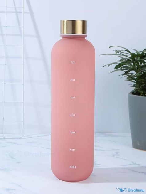 click visit to buy :)) or https://amzn.to/3JCryHz Cycling Water Bottle, Stylish Water Bottles, School Water Bottles, Gym Water Bottle, Trendy Water Bottles, Pink Water Bottle, Tout Rose, Collapsible Water Bottle, Cute School Stationary