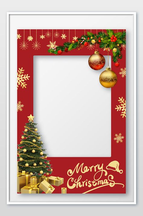 Red high end elegant supreme red gold premium luxury Christmas photo frame#pikbest#templates Christmas Photo Frame Template, Christmas Photo Template, Xmas Photo Frames, Merry Christmas Photo Frame, Photo Frame Images, Photo Frame Shop, Christmas Party Photo, Christmas Template, Christmas Card Messages