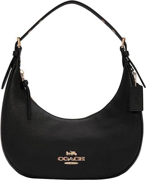 Amazon.com: Coach Bailey Hobo, Black : Clothing, Shoes & Jewelry Girls Luggage, Live Authentically, Coach Hobo Bag, Coach Hobo, Women's Bags By Style, Hobo Shoulder Bag, Black Clothing, Top Handle Handbags, Coach Gifts