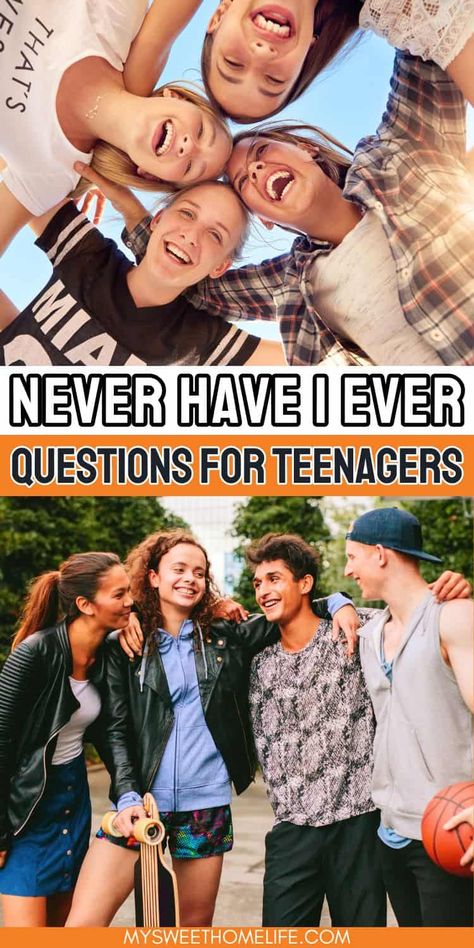 If you're a teenager and after a fun, easy game to play with your friends, then check out these never have I ever questions for teenagers. Night Games To Play With Friends, Never Have I Ever Questions Teenagers Deep, Good Games To Play With Friends, Never Have I Ever Questions For Friends, Never Have I Ever Questions Teenagers, Games To Play With Friends Teenagers, Teenager Games, Questions For Teenagers, Fun Games To Play With Friends