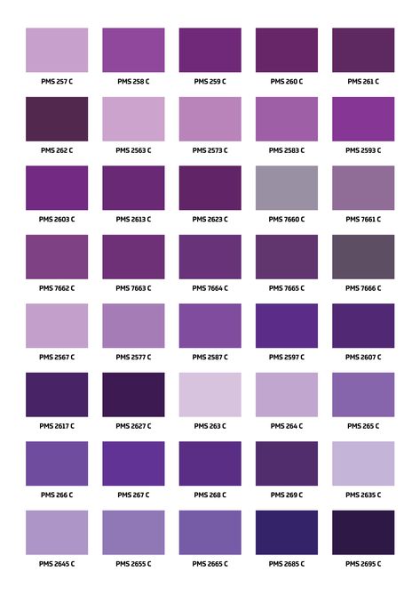 Pantone Colour Chart – Champion System NZ Limited Pantone Purple Shades, Purple Color Chart, Colour Wheels, Ral Colour Chart, Color Thesaurus, Pantone Cmyk, Color Names Chart, Coral Colour Palette, Pantone Matching System