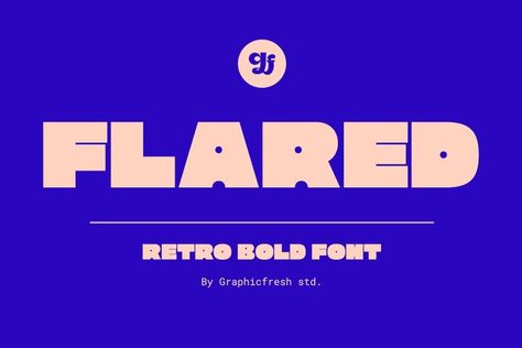 Flared is a groovy, bold font that transports you back to the 70s and 80s. Its sleek curves and sharp angles evoke the spirit of neon signs and vintage design. Get ready to captivate with this striking font that exudes nostalgic coolness. Let your words boogie and groove across any medium with Flared. Its chunky and […] Get your free download of the Flared Font now at FreeFontDL - Free Font Download! Chunky Font, Fat Font, Back To The 70s, Unique Lettering, Free Font Download, Modern Sans Serif Fonts, Groovy Font, Typography Love, Retro Typography