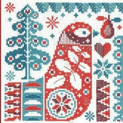 Scandinavian Cross Stitch Patterns, Bird Cross Stitch, Unique Cross Stitch, Halloween Cross Stitch Patterns, Cross Stitch Bird, Folk Embroidery, Cross Stitch Samplers, Crochet Cross, Cross Stitch Christmas