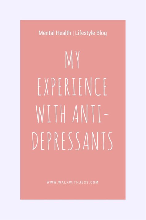 My experience with antidepressants, the good and the bad | walkwithjess Anti Depressants, Relationship Ocd, Anti Depressant Quotes, Mental Health Advocacy, Health Board, Health Blogger, Good And Bad, Health Blog, Mental Health Matters