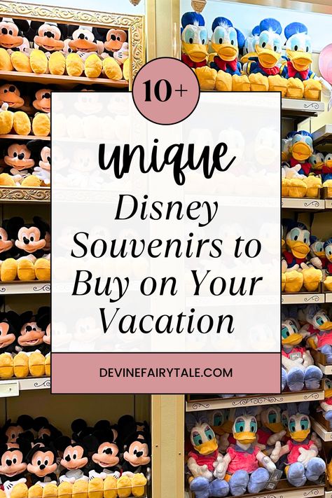 Shopping for Unique Disney Souvenirs on Vacation Disneyland Souvenirs Aesthetic, Best Disney World Souvenirs, Disney Souvenirs To Buy Before, Best Disney Souvenirs, Disneyland Souvenirs, Florida Souvenirs, Fairytale Disney, Disney World Souvenirs, Disney World Merchandise