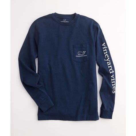 Shop Long-Sleeve Vintage Graphic T-Shirt at vineyard vines ($42) ❤ liked on Polyvore featuring tops, t-shirts, long sleeve t shirts, long sleeve cotton tees, vintage graphic t shirts, vintage long sleeve t shirts and pocket t shirts Whale Graphic, T Shirts Long Sleeve, Graphic Long Sleeve Shirts, Vineyard Vines Boys, Vineyard Vines Long Sleeve, Long Sleeve Graphic Tee, Blue Long Sleeve Shirt, Graphic Tees Vintage, Cotton Long Sleeve Shirt