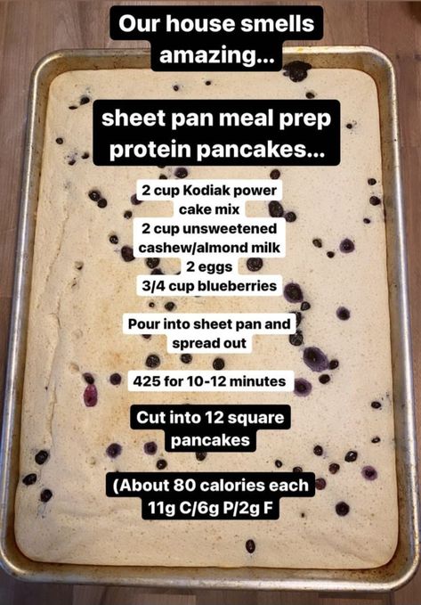 Pancake Mix Recipes, Protein Baking, Breakfast Prep, High Protein Meal Prep, Healthy High Protein Meals, Macro Meals, Healthy Food Motivation, Bariatric Recipes, High Protein Low Carb