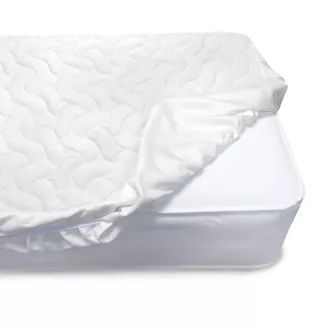 Shop for crib mattress protector online at Target. Free shipping on orders of $35+ and save 5% every day with your Target RedCard. Mattress Pad Cover, Baby Mattress, Quilted Top, Toddler Mattress, Mattress Cover, Convertible Crib, Mattress Pad, Fitted Crib Sheet, Best Mattress