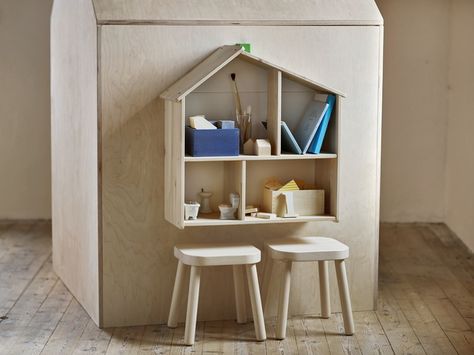 Ikea Flisat: A New Collection for Kids http://petitandsmall.com/ikea-new-collection-for-kids-flisat/ Dollhouse Shelf, Ikea Dollhouse, Ikea Flisat, Ikea New, Ikea Kids, Kids' Furniture, Best Ikea, Quirky Home Decor, Wood Accessories