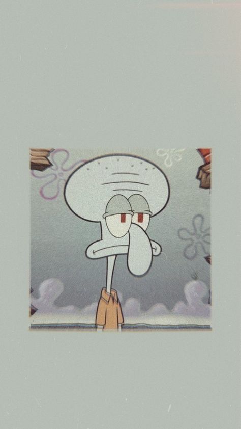 SpongeBob Squidward Aesthetic, C Cassandra Comics, Spongebob Aesthetic, C Cassandra, Instagram Picture Quotes, Airbrush App, Mood Wallpaper, Tattoo Stencil, Edgy Wallpaper