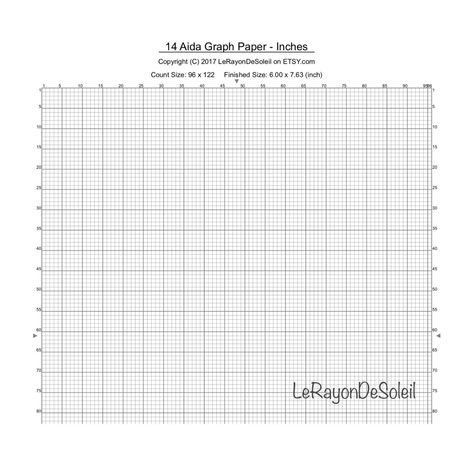 Cross Stitch Graph Paper 14 Count Free – Graph paper is certainly the type of paper most commonly used for creative and design tasks. It’s used for creating cross-stitch patterns, creating floor ideas, design internet pages, creating quilt patterns and so on. Many people that use...
The post Cross Stitch Graph Paper 14 Count Free first appeared on Printable Graph Paper. Cross Stitch Graph Paper, Free Printable Graph Paper, Cross Stitch Graph, Paper Grid, Printable Graph Paper, Grid Template, Stitching On Paper, Unique Cross Stitch, Cross Stitch Tutorial