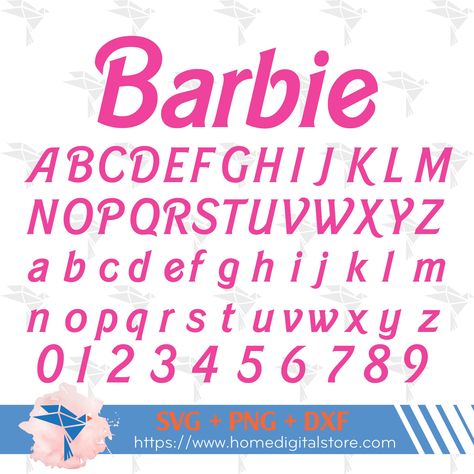 Barbie Font, Font A, Club Card, Canva Tutorial, Laser Cut Sign, Printing Design, Brand Image, Patterned Sheets, Dinosaur Christmas