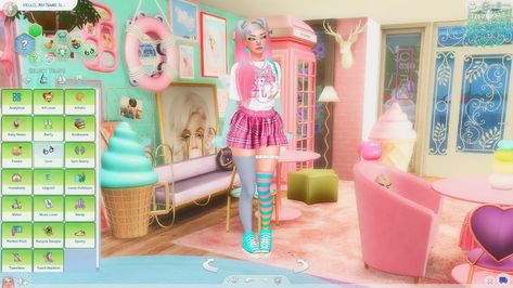 Sims 4 Cas Background Pink, Sims 4 Cas Background, Cas Background, Kawaii Coffee, Tumblr Sims 4, Sims 4 Cas, Sims 4 Custom Content, Sims Cc, Betty Boop