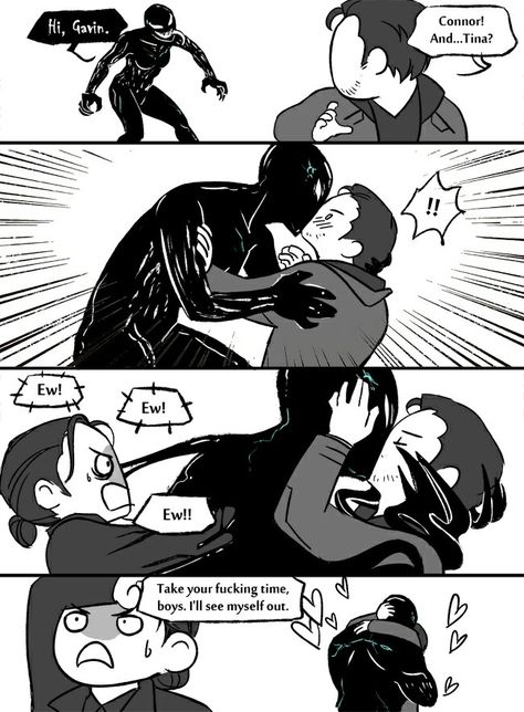 Venom X Eddy Kiss, Eddie X Venom Comic, Symbrock Mpreg, Eddy X Venom, Venom X Eddy Mpreg, Venom X Eddy Fanart, Venom X Eddy Comic, Venom X Eddy Hard, Venom Avengers