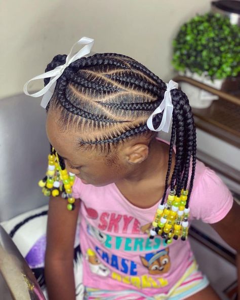 zig zag braid design Long Hair Kids Hairstyles, Easy And Beautiful Hairstyles, Toddler Braided Hairstyles, Cabello Afro Natural, Lil Girl Hairstyles, Toddler Hairstyles Girl, Cute Braided Hairstyles, Girls Natural Hairstyles