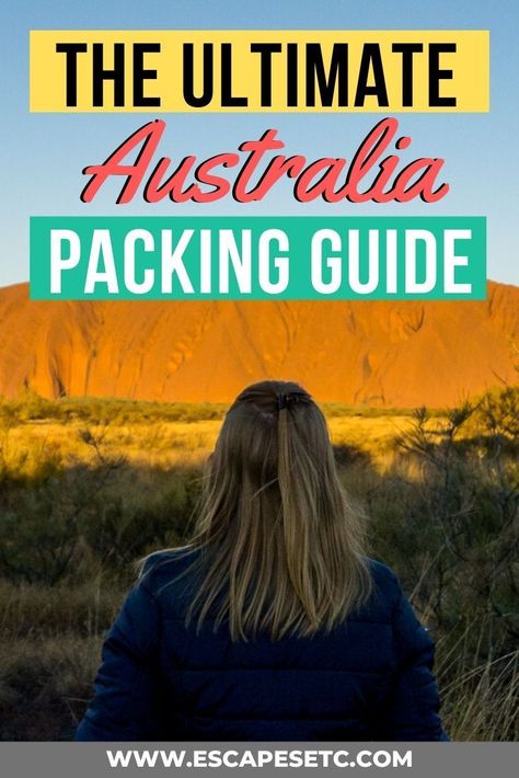 What To Pack For Australia, Australia In Winter, Australia Packing List, Australia Bucket List, Australia Backpacking, Travel Preparation, Packing Essentials, Packing Guide, Australian Travel