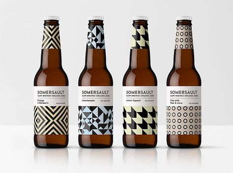 by Denomination Soda Packaging, Healthy Soda, Soda Maker, Craft Soda, Gin Recipes, Soda Brands, Drinks Brands, Beer Bottles, Drinks Design