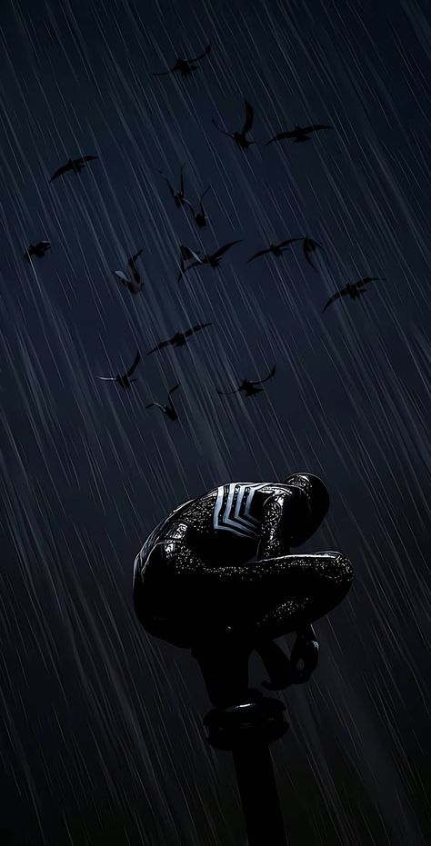 Spider Man 2 Wallpaper, Superhero Wallpaper Iphone, Noir Spiderman, Spiderman Comic Art, Symbiote Spiderman, Venom Spiderman, Black Spiderman, Spiderman Spider, Marvel Characters Art