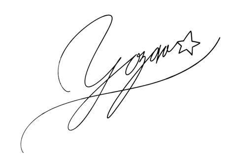 Star Signature Ideas, Pretty Signature Ideas, Angel Signature Ideas, Signature Ideas Kpop Dr, Kpop Idol Signature Ideas, Cute Signature Ideas, Idol Signature, Star Signature, Fame Ideas