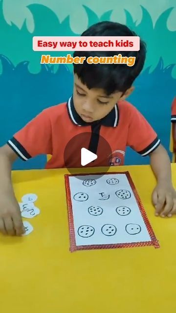 Lkg Ukg Activities, Preschool Montessori Activities, What Is Montessori, Preschool Montessori, Numeracy Activities, Montessori Preschool, Numbers For Kids, Montessori School, Learning Numbers