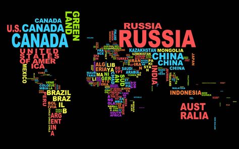 World Map With Countries, Word Map, World Map Wallpaper, World Map Poster, World Wallpaper, Map Wallpaper, Country Names, Map Of The World, High Resolution Wallpapers