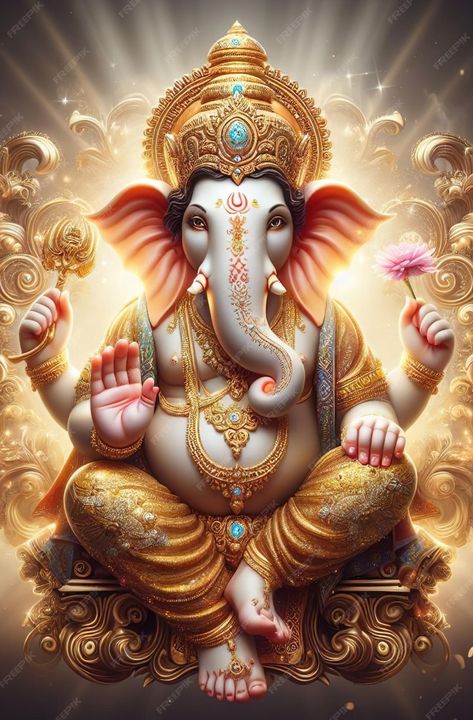 Ganesh Pictures, Ganapati Idol, Om Ganesha, Om Ganesh, Vighnaharta Ganesh, Ganpati Bappa Wallpapers, Ganesh Lord, Lucky Wallpaper, Shri Ganesh Images