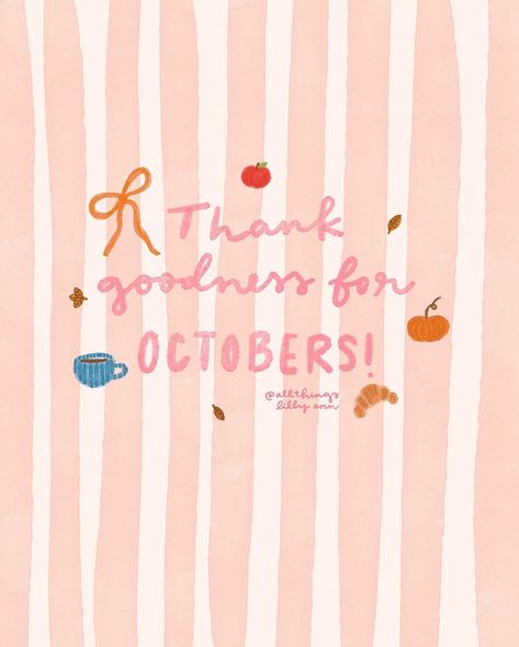 We finally made it to the coziest month !!! 🍂🍎🧸💗🍁 Wallpaper October, October Ideas, October Wallpaper, Cute Fall Wallpaper, Wallpaper For Your Phone, Luck Charms, Autumn Art, Fall Wallpaper, Nice Things