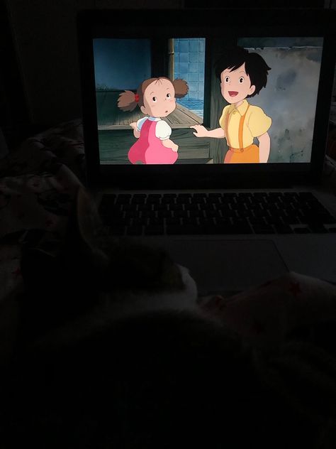 Watching Studio Ghibli, Writing Hobby, Ghibli Cat, Anime Watching, Studio Ghibli Films, Spanish Projects, Pyjamas Party, Anime Stories, Studio Ghibli Movies