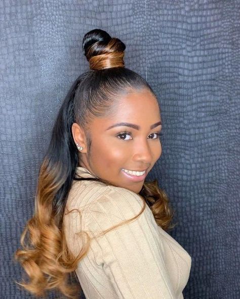 Up Down Hairstyles Weave, Up Down Hairstyles, Hairstyles Weave, Fav Hairstyles, Natural Updo, Tree Braids, Weave Ponytail Hairstyles, Sleek Ponytail Hairstyles, Weave Ponytail