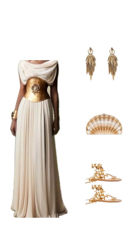 Greek Goddess Outfit, Greek Goddess Dress, Goddess Outfit, Goddess Dress, Engagement Dresses, Greek Goddess, Roman Empire, Summer Outfits, Prom