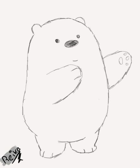 Los Escandalosos | Fondo De Pantalla Oso, Fondo De We Bare Bears Drawing, Polar Bear Drawing, Trippy Cartoon, Bear Drawing, Cute Sketches, Doodle Inspiration, We Bear, Amazing Drawings, We Bare Bears