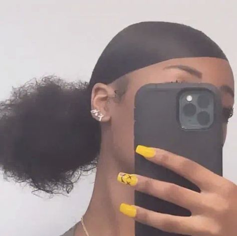 Cute Natural Hairstyles, Natural Hair Bun Styles, Hair Puff, Black Ponytail Hairstyles, Quick Natural Hair Styles, Cute Curly Hairstyles, Braided Cornrow Hairstyles, Girls Natural Hairstyles, Slick Back