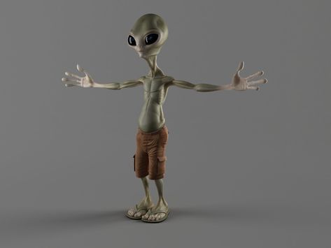 Paul Alien, Paul The Alien, Alien Pictures, 3d Nft, Alien Figure, Funny Patches, Cute Alien, Aliens And Ufos, Kids Food