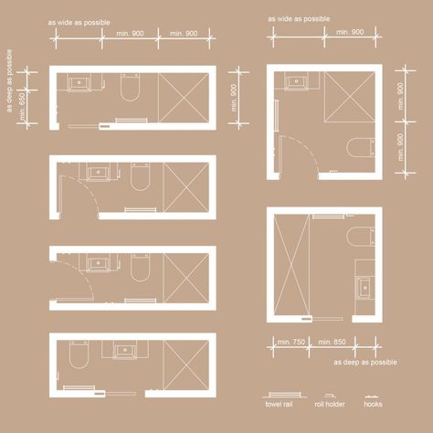 Tiny Ensuite Ideas, Small Bathroom Layout Floor Plans, Small Ensuite Ideas, Small Ensuite Bathroom Ideas, Senior Bathroom Design, Tiny Bathroom Layout, Ensuite Layout, Bathroom Floorplan, Small Bathroom Floor Plans