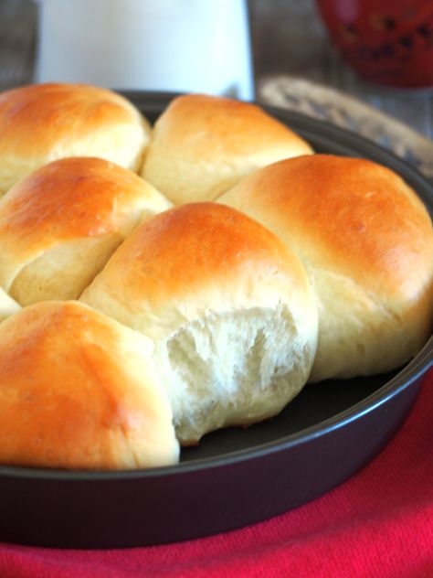 Japanese Milk Buns - Milk Buns, Japanese Milk Bread, Milk Bun, Japanese Bread, Stuffed Bread, Asian Dessert, Milk Bread, Dinner Rolls Recipe, Tasty Dinner