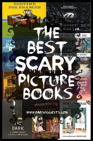 These are the scariest picture books for kids. If you and your children actually enjoy being scared a little bit, you need to check out all of these legitimately spooky stories. Enjoy the Top 13 Scary Picture Books for Kids. #scarybooks #bestkidsbooks #spookystories #picturebooks #kidsbooks #scarystories #dadsuggests Scariest Picture, Scary Picture, Picture Books For Kids, Spooky Pictures, Halloween Books For Kids, Gothic Books, Scared Of The Dark, Scary Books, Spooky Stories