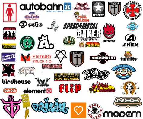 bmx brands | Skateboarding and BMX Bmx Brands, Bmx Stickers, Skate Logo, Skateboard Companies, Skateboard Logo, Rock Band Logos, Car Sticker Design, Famous Logos, Skate Art