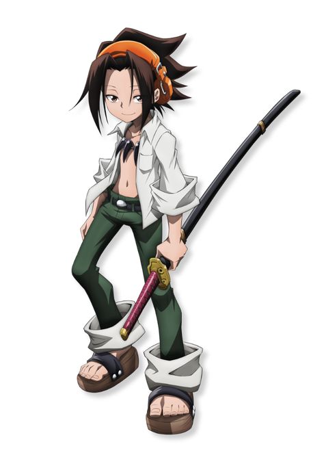 Yoh Asakura, King Png, Heroes Wiki, Boy Drawing, Comic Manga, Shaman King, Anime Drawings Boy, Justice League, Anime Naruto