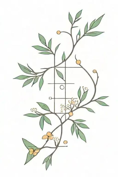 Irish Vine Tattoo, Lead Vine Tattoo, Honeysuckle Vine Drawing, Trailing Vine Tattoo, Clematis Line Drawing, Celtic Knot, Vines, Mood Board, Tattoos