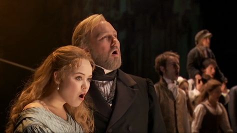 John Owen Jones and Katie Hall in Les Miserables as Jean Valjean and Cosette John Owen, Jean Valjean, Owen Jones, Spa Days, One More Day, Phantom Of The Opera, Les Miserables, Musical Theatre, Spa Day