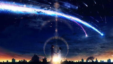 2560x1440 Kimi no Na wa. (Your Name.) Wallpaper #2237875 - Zerochan Anime ... Kimi No Na Wa Wallpaper, Your Name Wallpaper, What Is Anime, 2560x1440 Wallpaper, Your Name Anime, 2160x3840 Wallpaper, Hd Anime Wallpapers, Hd Phone Wallpapers, Name Wallpaper