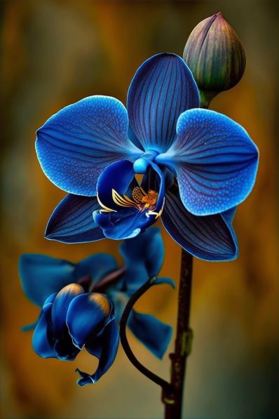 Blue Flower Wallpaper, Strange Flowers, Rare Orchids, Blue Orchids, Unusual Flowers, Flower Therapy, Flower Art Images, Beautiful Orchids, Beautiful Flowers Pictures