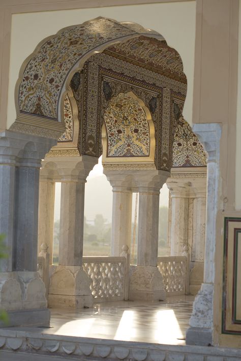 Jaipur Architecture, Jal Mahal Jaipur, Persian Palace, Jal Mahal, India Palace, Persian Architecture, Mughal Architecture, Stone And Wood, Fire And Blood