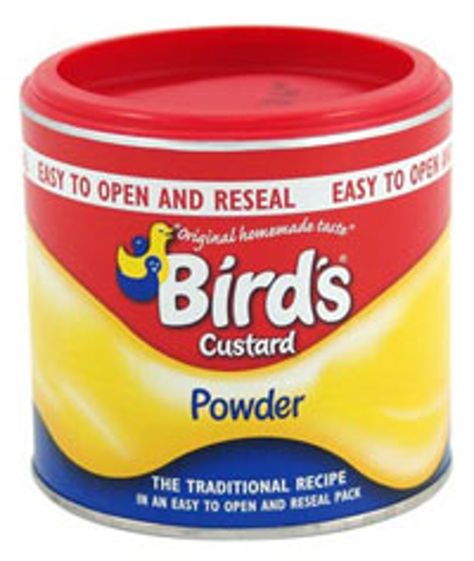 What Can I Do With Bird's Custard Powder? — Good Questions Custard Powder Recipes, Birds Custard, Bird's Custard, Custard Sauce, Fruit Crumble, Vanilla Recipes, Custard Powder, Bread And Butter Pudding, Layered Desserts